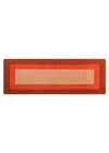 Terracotta Border Premium Door Mat | Coir Double Doormats Belrose | Rugs N Timber