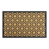 Acadia Faux Coir Doormat - Hexagon