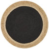 Emma Black Round Rug | Eco-Friendly Rugs Belrose | Rugs 'N' Timber Floors