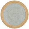 Emma Blue Round Rug | Eco-Friendly Rugs Belrose | Rugs 'N' Timber Floors