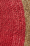 Emma Red Round Rug | Eco-Friendly Rugs Belrose | Rugs 'N' Timber Floors