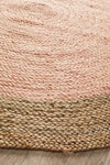 Emma Pink Round Rug | Eco-Friendly Rugs Belrose | Rugs 'N' Timber Floors