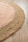 Emma Pink Round Rug | Eco-Friendly Rugs Belrose | Rugs 'N' Timber Floors