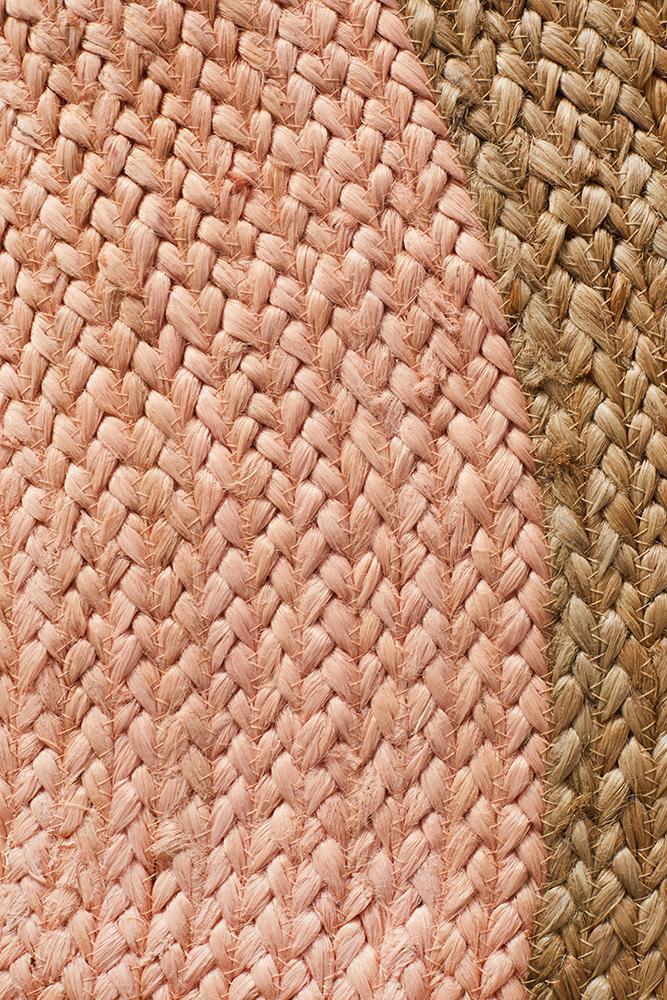 Emma Pink Round Rug | Eco-Friendly Rugs Belrose | Rugs 'N' Timber Floors