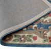 Rose Avolon Blue Runner | Wool Rugs Belrose | Rugs N Timber