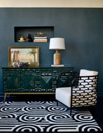 Turnabouts Black Rug | Florence Broadhurst Designer Rugs Belrose | Rugs 'N' Timber