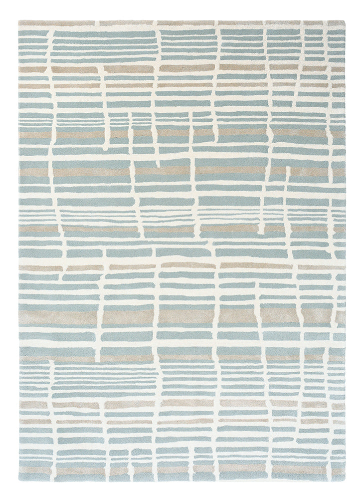 Tortoiseshell Stripe Jade Rug | Florence Broadhurst Designer Rugs Belrose | Rugs 'N' Timber