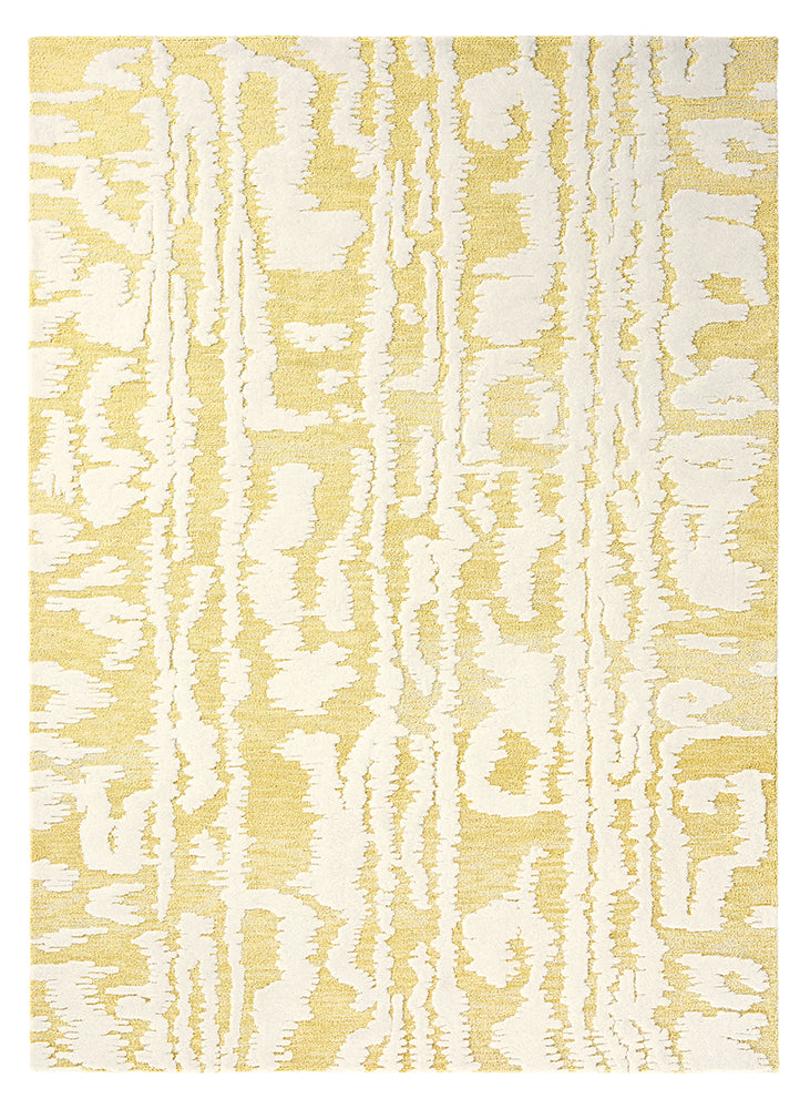 Waterwave Stripe Citron Rug | Florence Broadhurst Designer Rugs Belrose | Rugs 'N' Timber