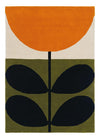 Stem Black Rug | Orla Kiely Designer Rugs Belrose | Rugs 'N' Timber