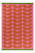 Solid Stem Paprika Outdoor Rug | Orla Kiely Designer Rugs Belrose | Rugs 'N' Timber