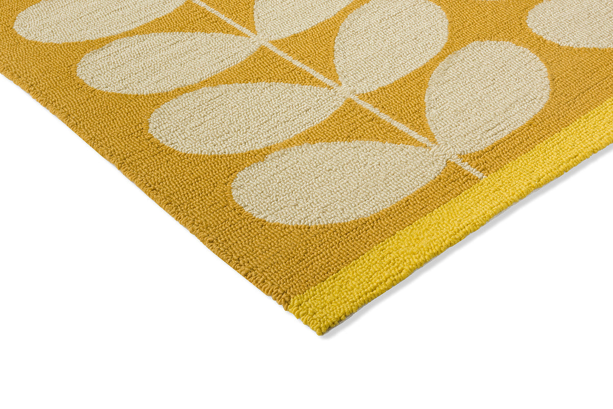 Solid Stem Sunflower Outdoor Rug | Orla Kiely Designer Rugs Belrose | Rugs 'N' Timber