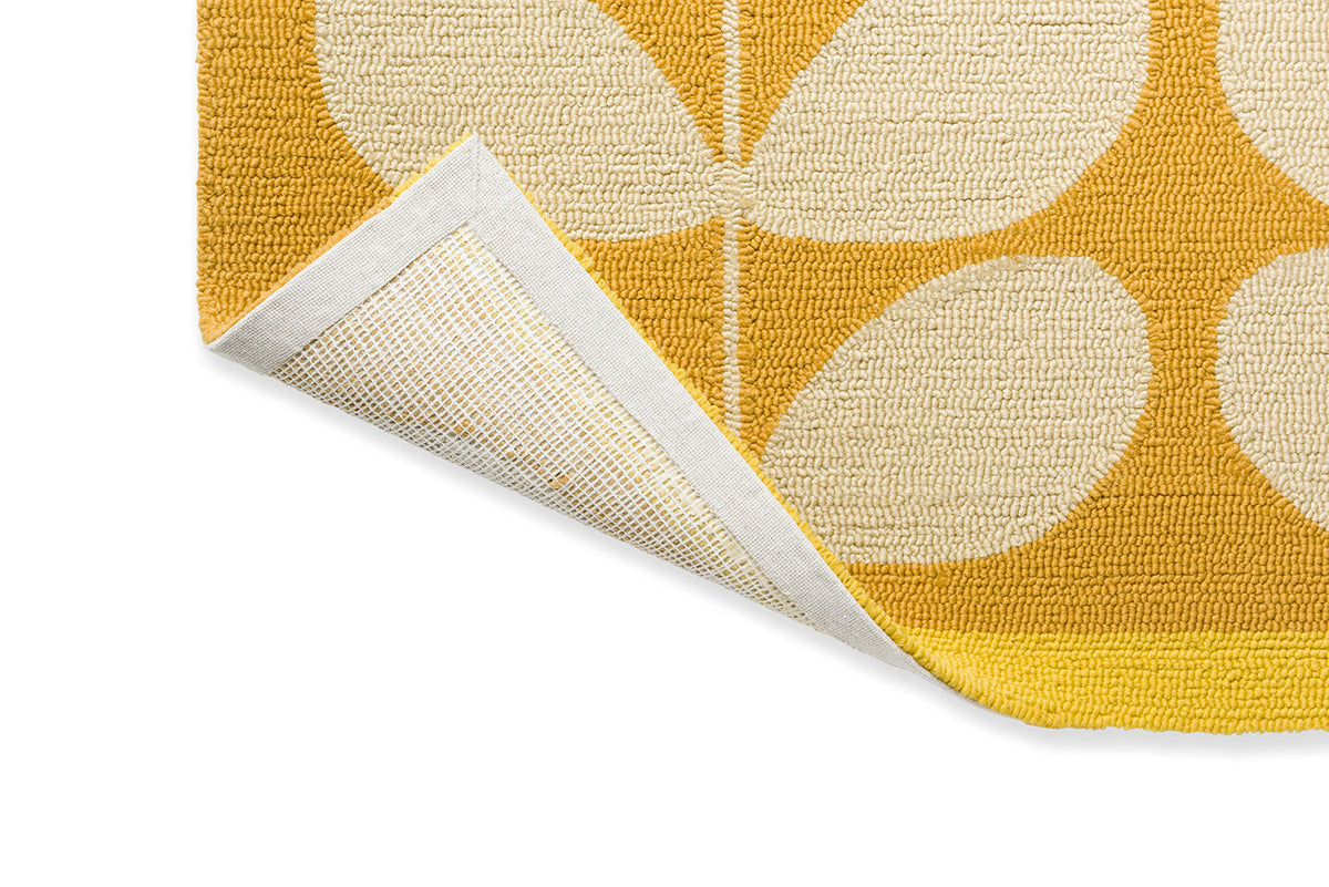 Solid Stem Sunflower Outdoor Rug | Orla Kiely Designer Rugs Belrose | Rugs 'N' Timber