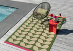 Solid Stem Basil Outdoor Rug | Orla Kiely Designer Rugs Belrose | Rugs 'N' Timber