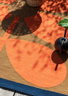 Giant Sixties Stem Tomato Rug | Orla Kiely Designer Rugs Belrose | Rugs 'N' Timber