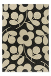 Stem Sprig Monochrome Rug | Orla Kiely Designer Rugs Belrose | Rugs 'N' Timber