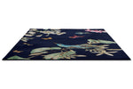 Hummingbird Navy Wool Rug | Wedgwood Designer Rugs Belrose | Rugs 'N' Timber