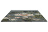 Waterlily Midnight Pond Wool Rug | Wedgwood Designer Rugs Belrose | Rugs 'N' Timber