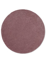 Waterlily Folia Mink Round Rug | Wedgwood Designer Rugs Belrose | Rugs 'N' Timber