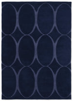 Renaissance Blue Wool Rug | Wedgwood Designer Rugs Belrose | Rugs 'N' Timber