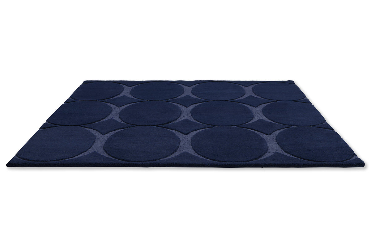 Renaissance Blue Wool Rug | Wedgwood Designer Rugs Belrose | Rugs 'N' Timber