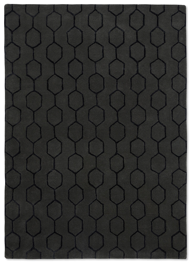 Gio Noir Wool Rug | Wedgwood Designer Rugs Belrose | Rugs 'N' Timber