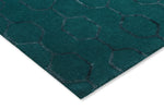 Gio Teal Wool Rug | Wedgwood Designer Rugs Belrose | Rugs 'N' Timber