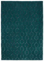 Gio Teal Wool Rug | Wedgwood Designer Rugs Belrose | Rugs 'N' Timber