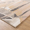 Santana Abstract Beige Runner | Modern Rugs Belrose | Rugs N Timber