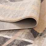 Santana Abstract Beige Runner | Modern Rugs Belrose | Rugs N Timber