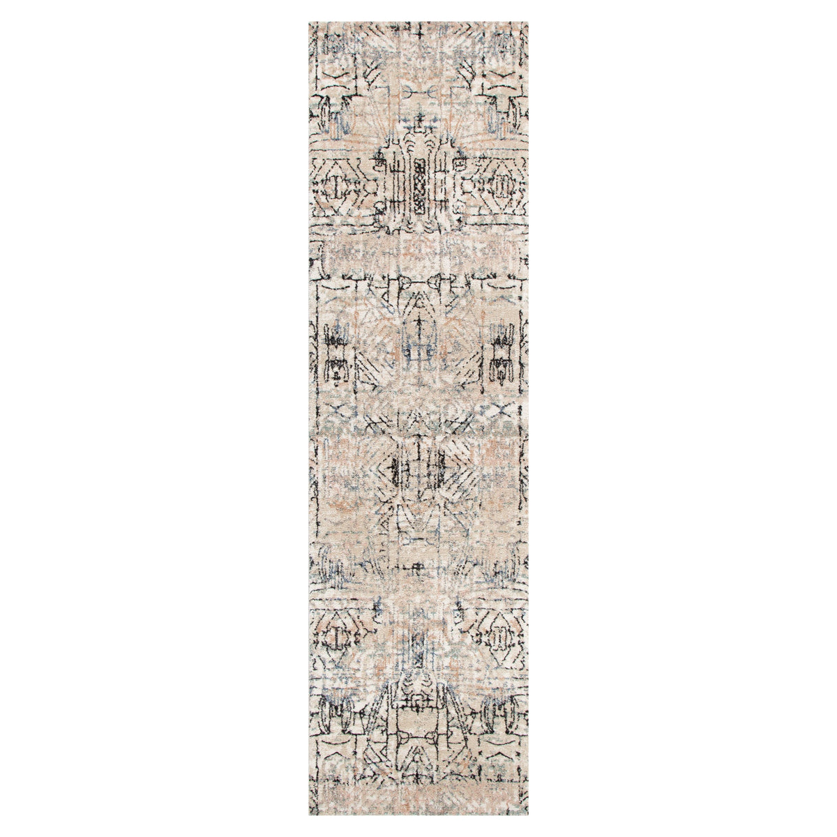 Santana Pintura Beige Runner | Modern Rugs Belrose | Rugs N Timber