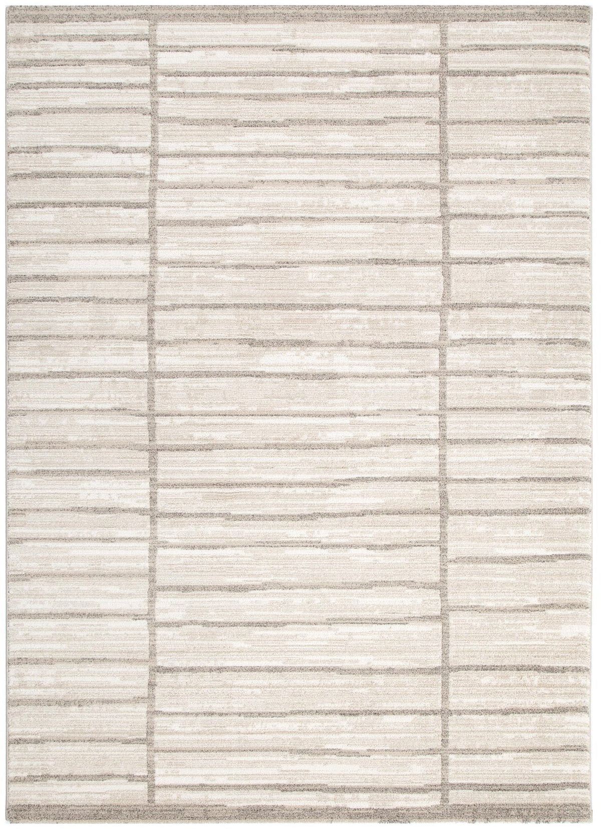 Santana Stripes Cream Rug | Modern Rugs Belrose | Rugs N Timber