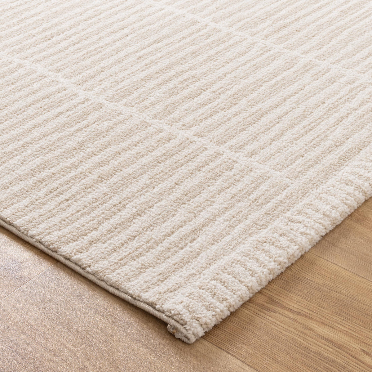 Santana Latte Cream Runner | Modern Rugs Belrose | Rugs N Timber