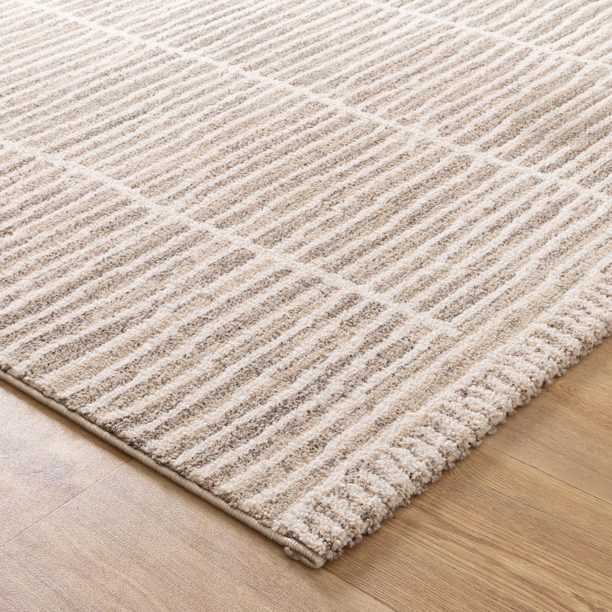 Santana Mocha Cream Rug | Modern Rugs Belrose | Rugs N Timber