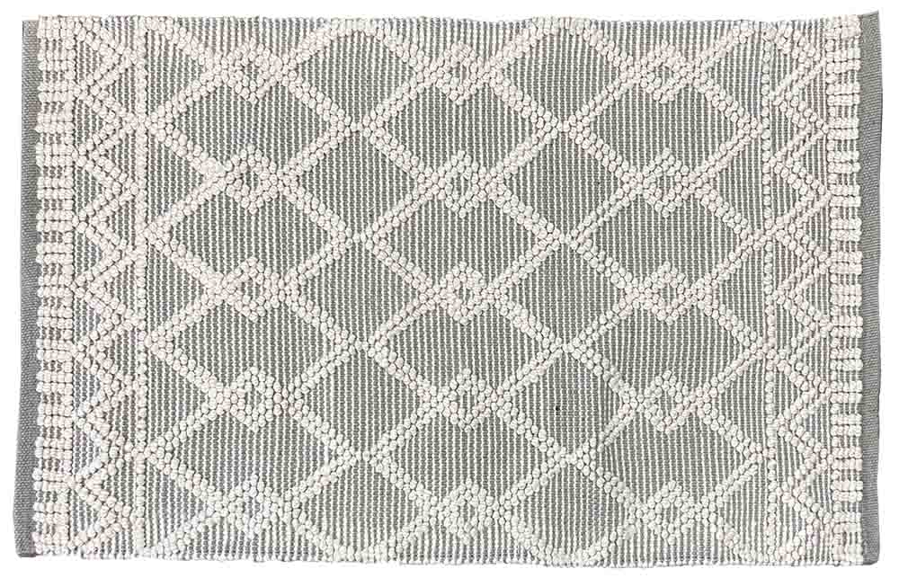 Middleton Off-White Link Mat | Machine Washable Rugs Belrose | Rugs N Timber