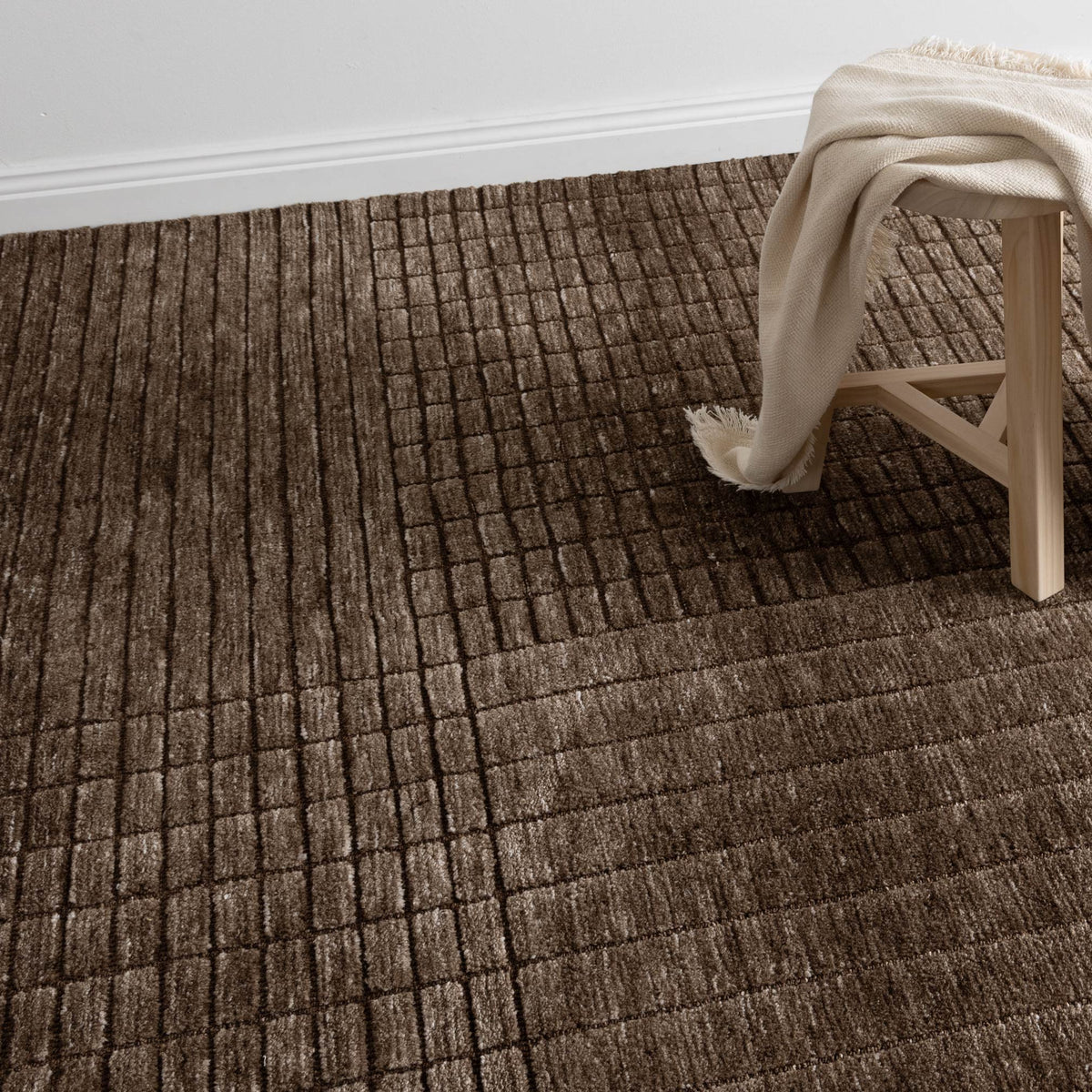 New York Chocolate Brown Rug | Modern Rugs Belrose | Rugs N Timber