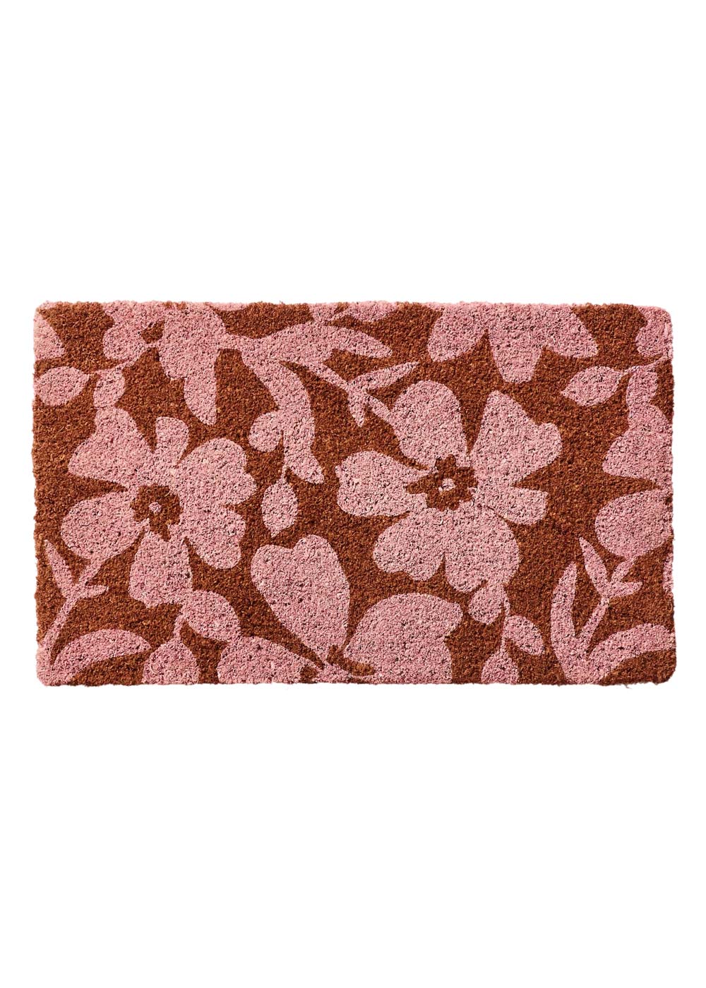 Mallow Pink Coir Doormat | Bonnie and Neil Stockist Belrose | Rugs N Timber