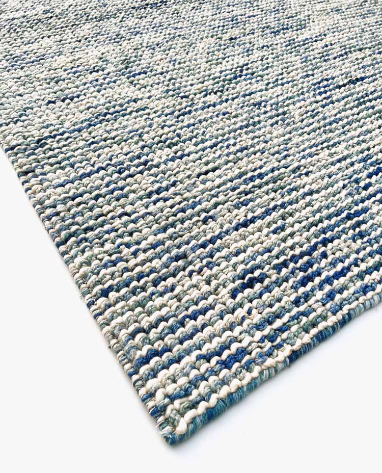 Hamilton Ocean Blue Rug | Wool Rugs Belrose | Rugs N Timber