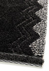 Bilgola Black Herringbone Rug | Modern Rugs Belrose | Rugs N Timber