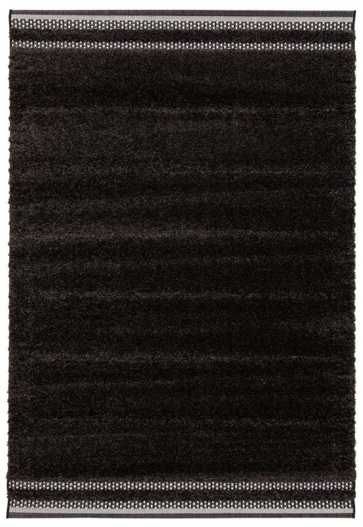 Bilgola Black Licorice Rug | Modern Rugs Belrose | Rugs N Timber