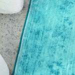 Gloria Topaz Blue Rug | Washable Rugs Belrose | Rugs N Timber