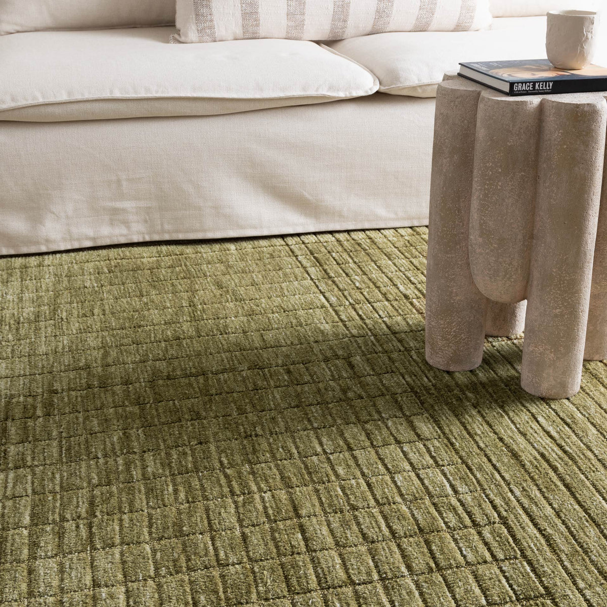 New York Green Rug | Modern Rugs Belrose | Rugs N Timber