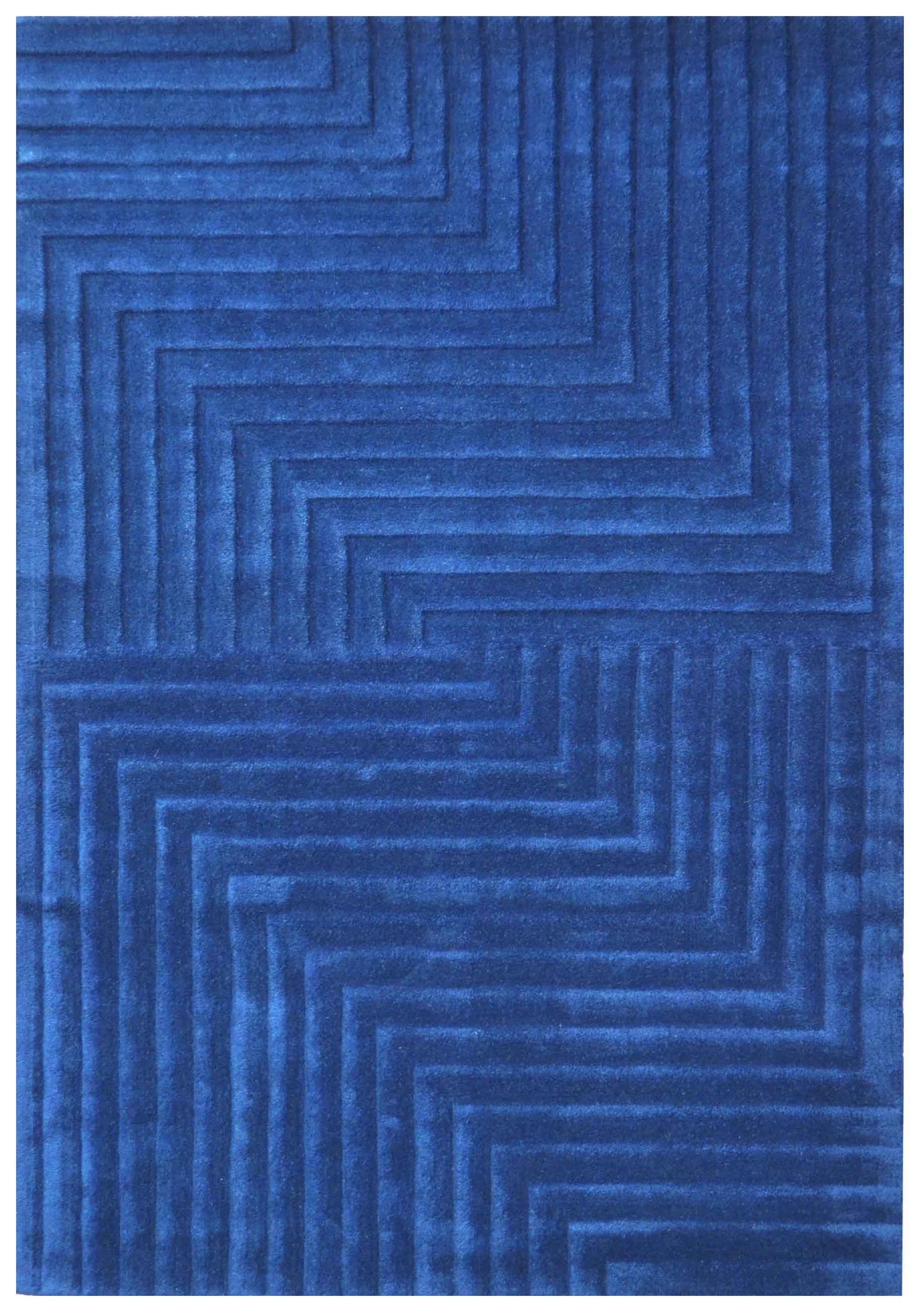 Somerville Sapphire Herringbone Rug