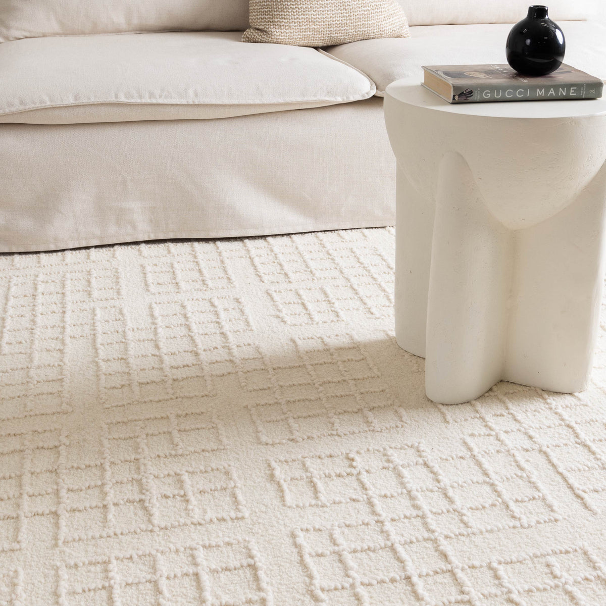 Toluca Ivory Rug | Wool Rugs Belrose | Rugs N Timber