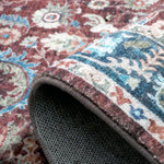 Fabiana Sangria Runner | Washable Mats Belrose | Rugs N Timber