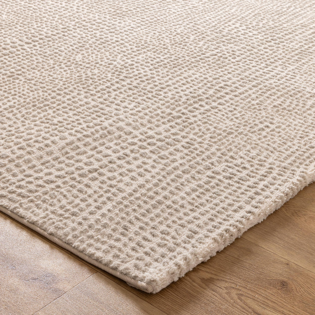 Lisbon Beige Cobblestone Rug | Modern Rugs Belrose | Rugs N Timber