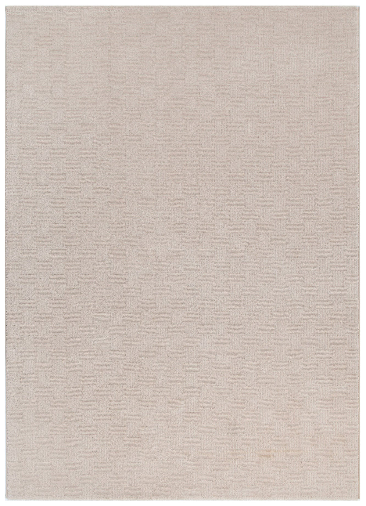 Lisbon Beige Checkers Rug | Modern Rugs Belrose | Rugs N Timber