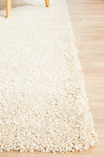 Frida Cream Rug | Shaggy Rugs Belrose | Rugs N Timber