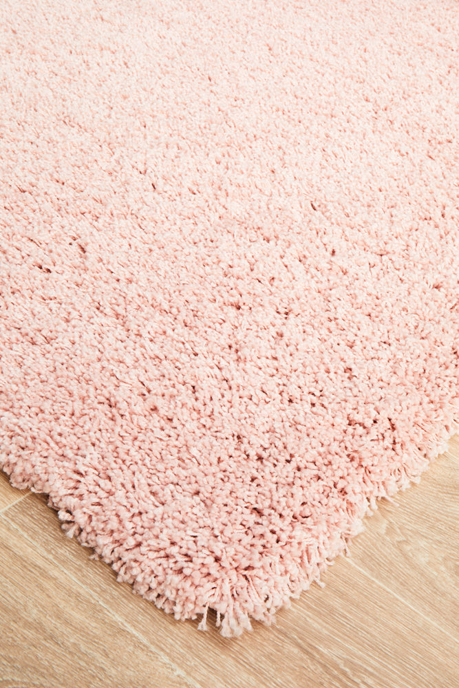 Frida Primrose Pink Rug | Shaggy Rugs Belrose | Rugs N Timber