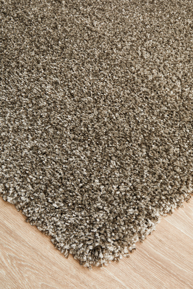 Frida Rock Brown Rug | Shaggy Rugs Belrose | Rugs N Timber