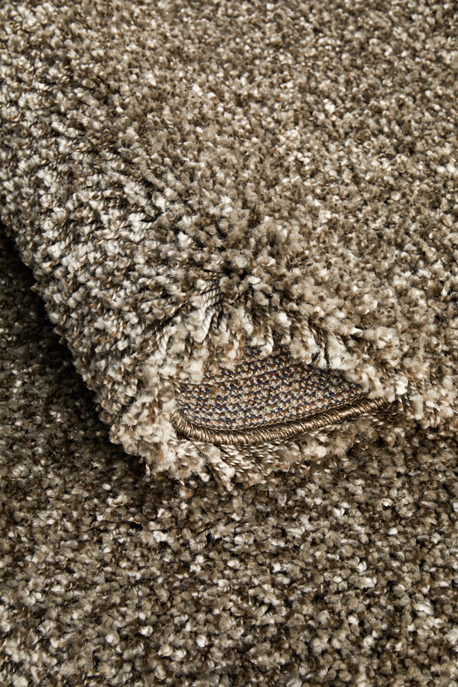 Frida Rock Brown Rug | Shaggy Rugs Belrose | Rugs N Timber